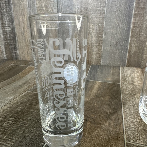 2 Jack Daniel's Glasses One Highball Glass‎ And One Rock's Glass - Picture 6 of 8
